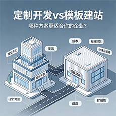 信阳建站-定制开发vs模板建站:哪种方案更适合你的企业?