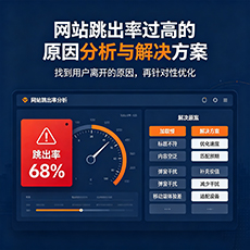 信阳建站-网站跳出率过高的原因分析与解决方案