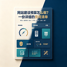 信阳建站-网站建设预算怎么做?一份详细的费用清单
