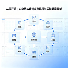 信阳建站-从零开始:企业网站建设完整流程与关键要素解析