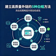 信阳建站-建立高质量外链的5种白帽方法
